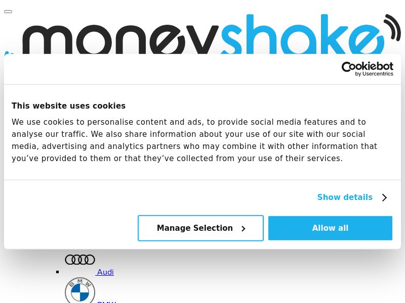 Moneyshake - Car Leasing Comparison - CPL (UK)