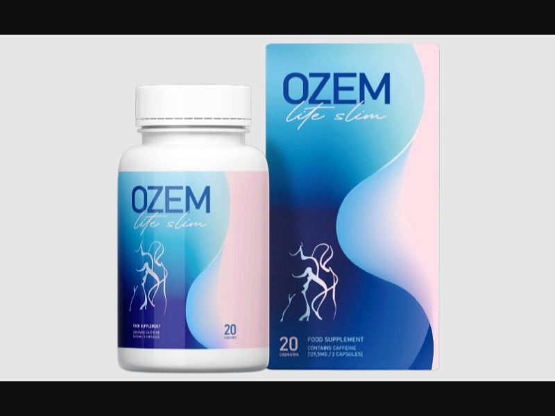OzemLite - weight loss capsules (low price) (CC speaks Russian)