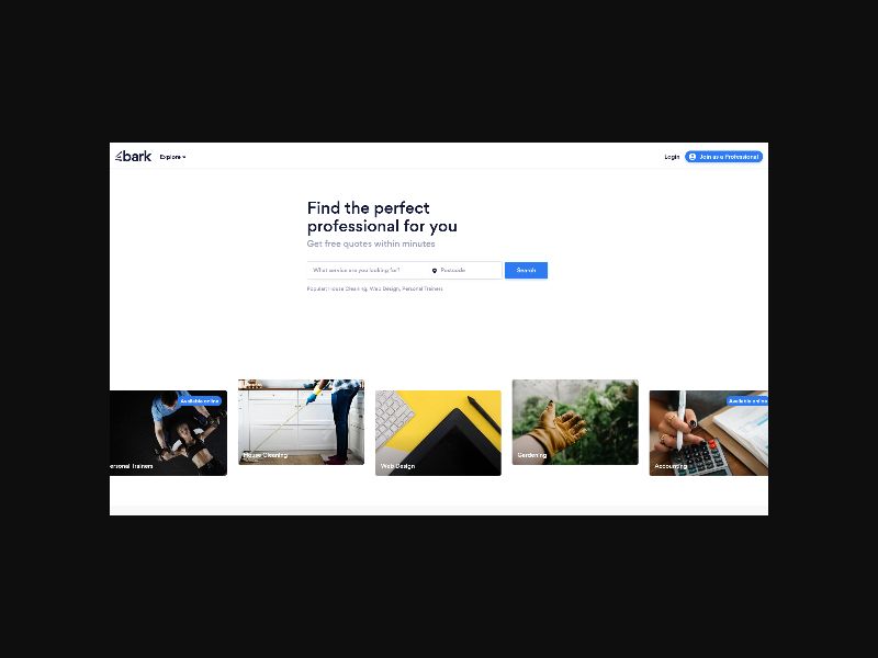 Bark.com - Hire Brilliant People - CPL (US)