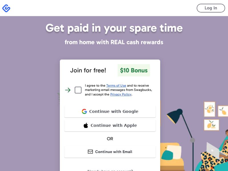 Swagbucks - US - CPL - mweb/Desktop- Display/Content