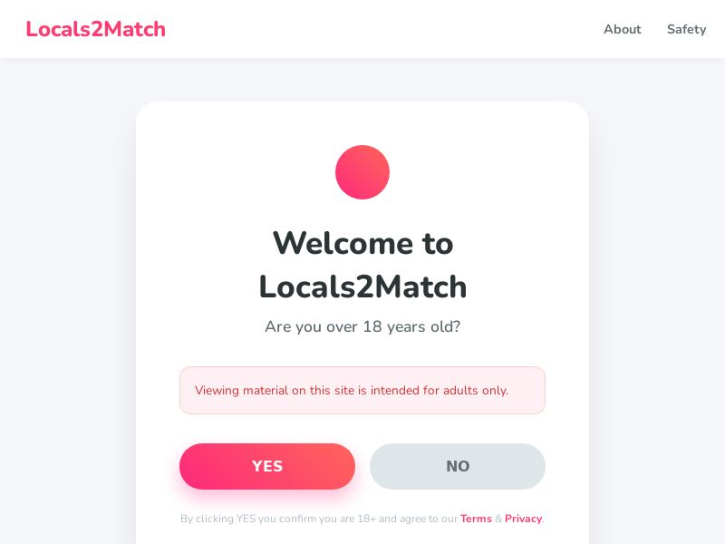 Locals2Match DOI [CA] Desktop