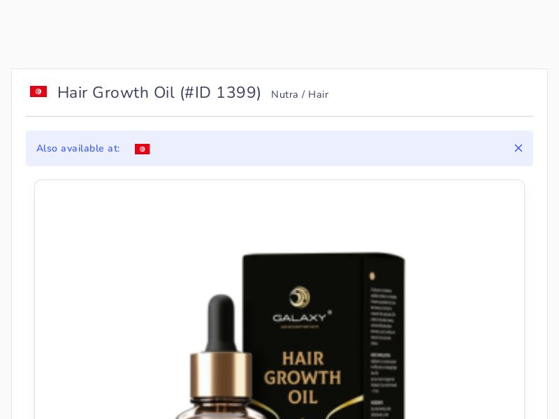 Hair Growth Oil