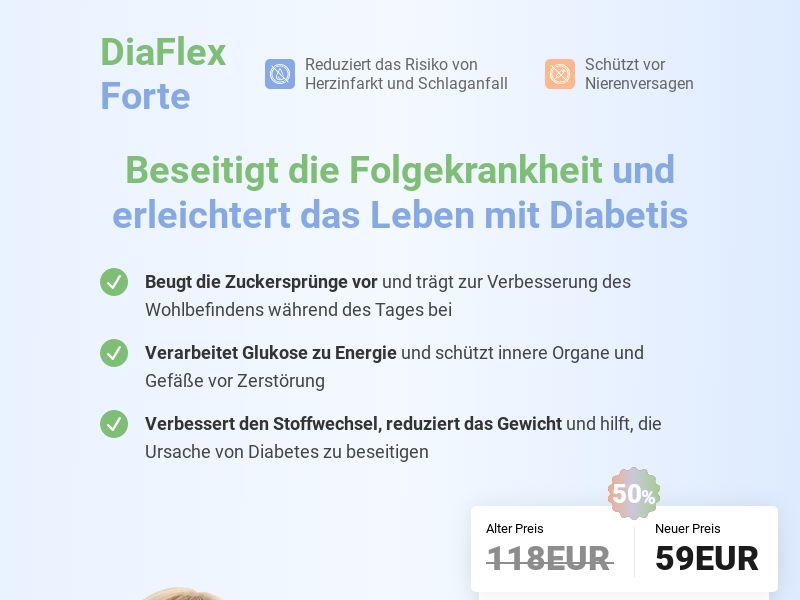 Diaflex Forte 59 EUR [AT/DE] - SUGAR CONTROL SUPPLEMENT