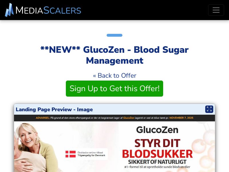 GlucoZen - Blood Sugar Management [DK]