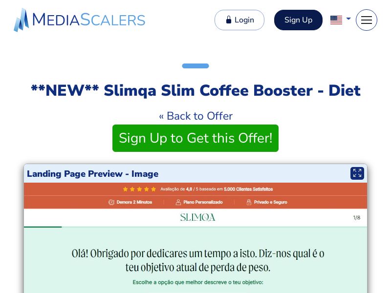 Slimqa Slim Coffee Booster - Diet {+DTC} [PT]