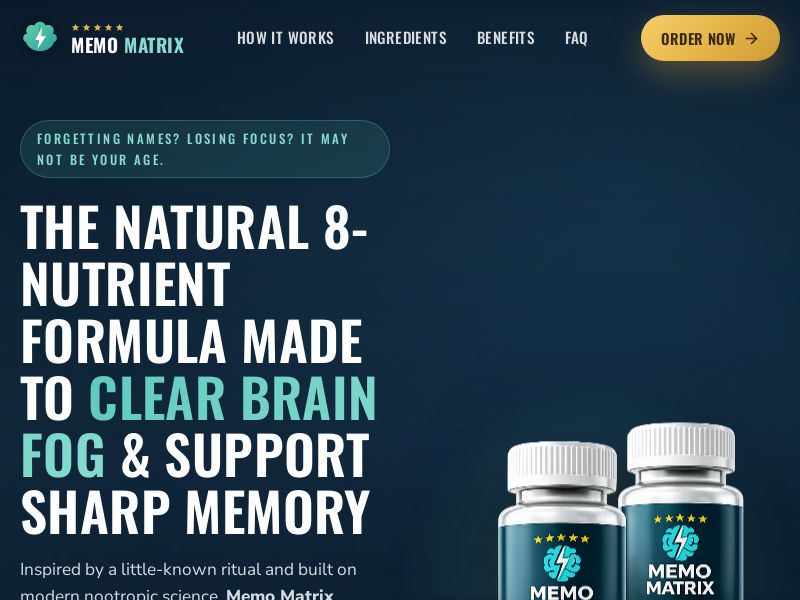 ! NEW OFFER - Memo Matrix - DTC [US] (Native,Social,SEO,Search,Banner) - CPA {No BrandBidding} 