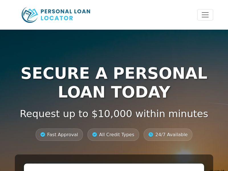 Apply Personal Loan Locator - RevShare | US