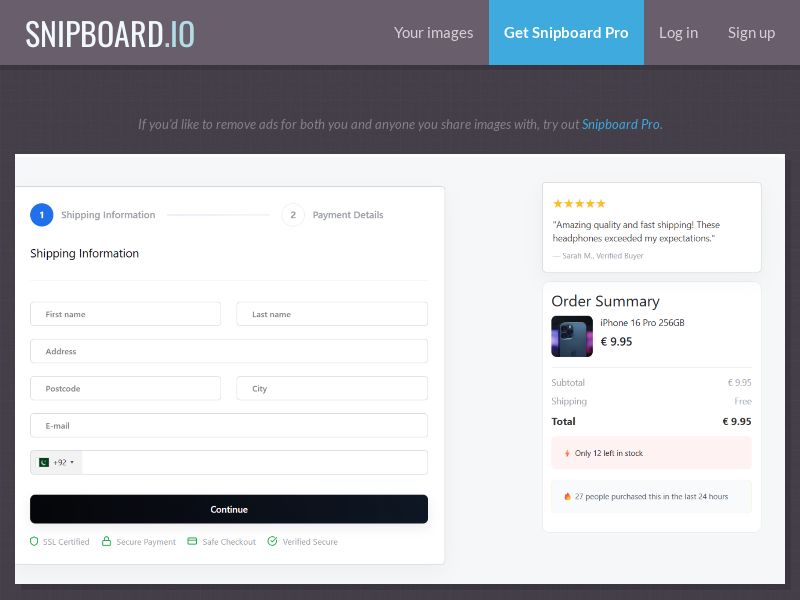 TrustLet - Modern Design V2 high CTC DE - CC Submit