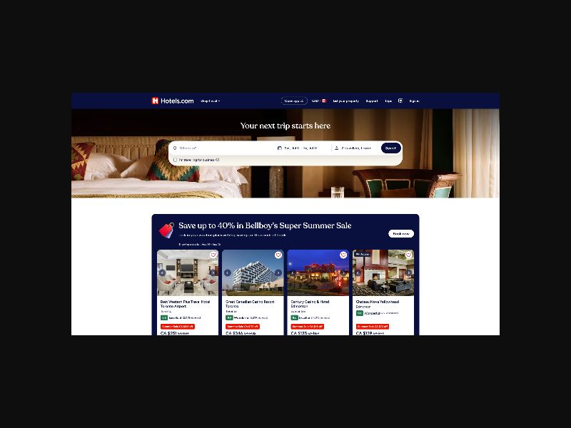 Hotels.com - Hotel Booking - RevShare (US,BR,FR)