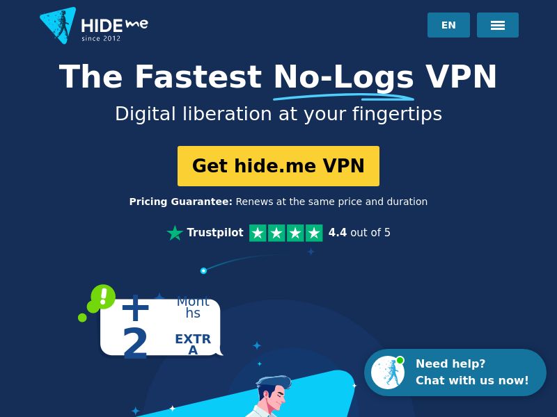 hide.me VPN - Revshare - WW 