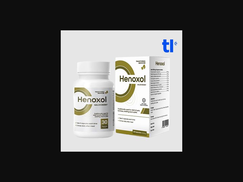 Henoxol - health - CPA - COD - Nutra