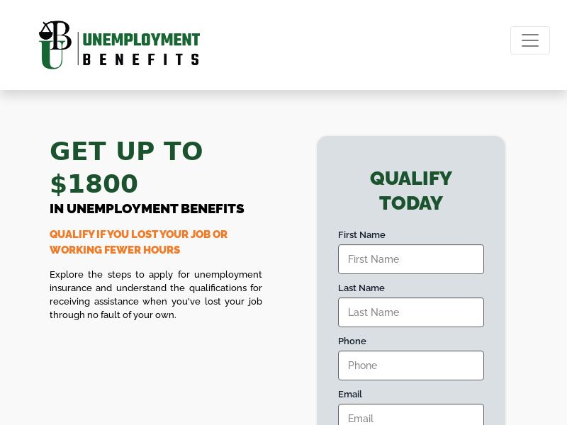 Unemployment Benefits - CPL | US (California Only)