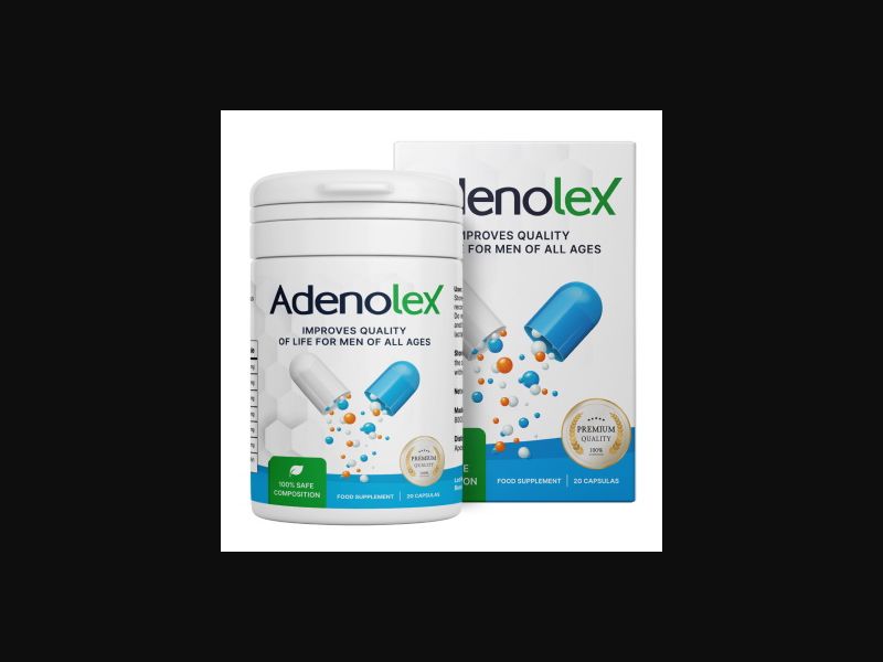 Adenolex - capsules for prostatitis | low price