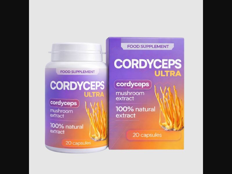 Cordyceps Ultra - capsules for prostatitis