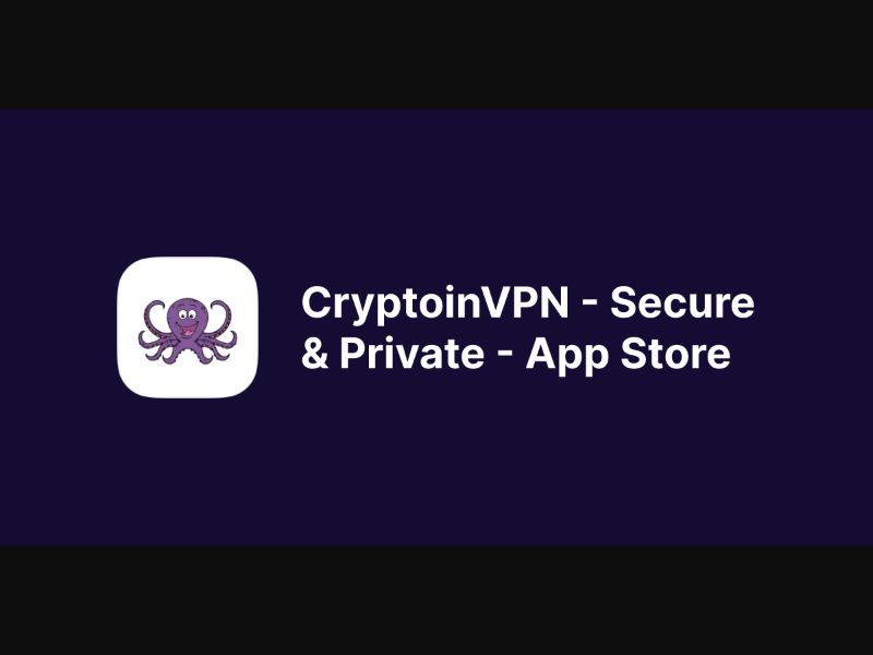 CryptoinVPN - Secure & Private