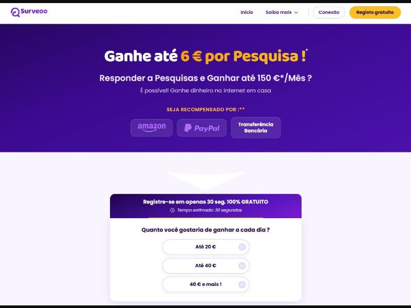 37700 - WW - [WEB+MOB] - Surveoo - CPL SOI - Revshare