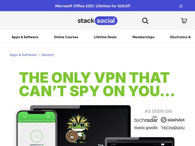 VP.NET VPN Subscription (3 Year)| Int'l