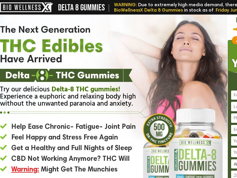 Delta 8 Gummies (CPA) (US) (SS) (SMS Allowed)
