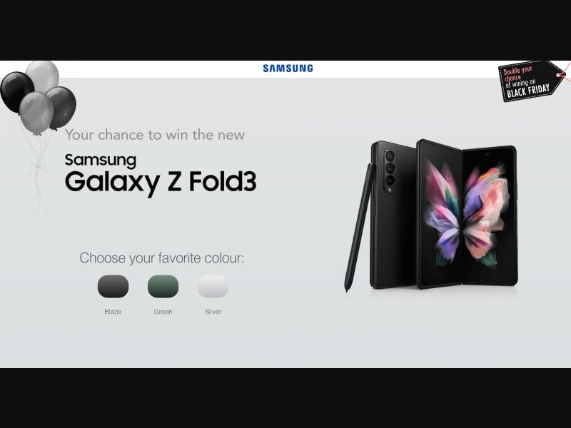 AU - Quiztionnaire - Samsung Galaxy Z Fold3 (BlackFriday) - (CPL)
