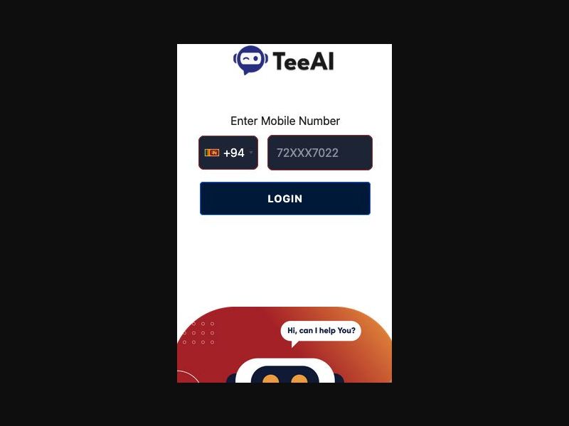 36828 - LK - [MOB] - TeeAI - Hutch - PIN