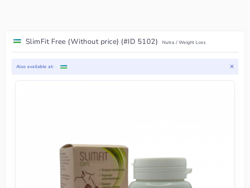 SlimFit Free (Without price)