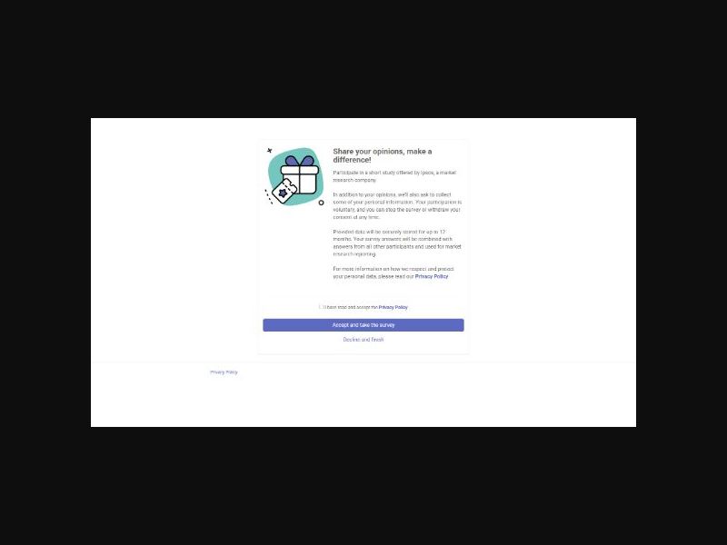 YourVoice - Survey Rewards - DOI (UK)