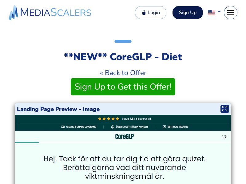 CoreGLP - Diet {+DTC} [SE]