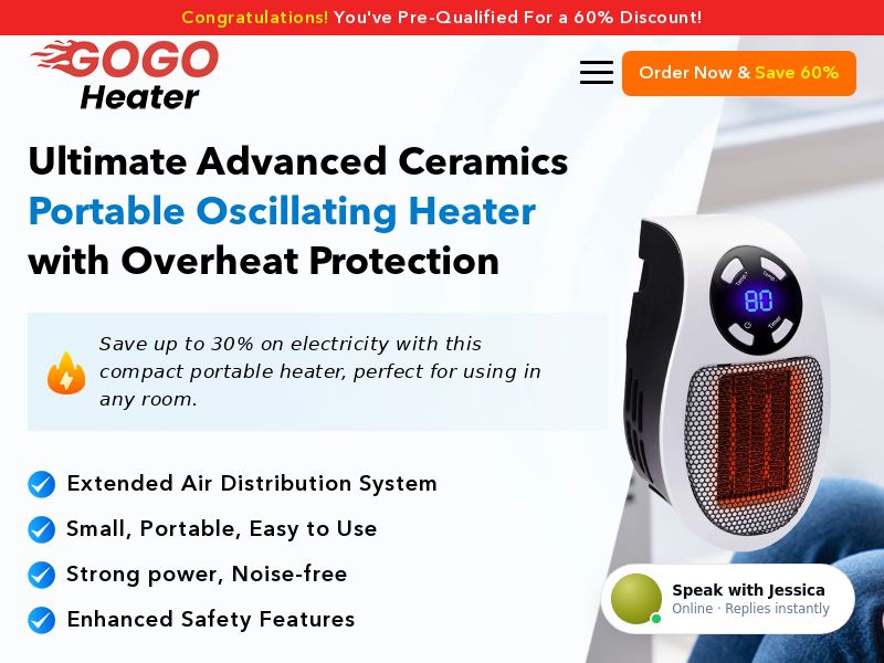 Ecom - GoGo Heater - AU/NZ