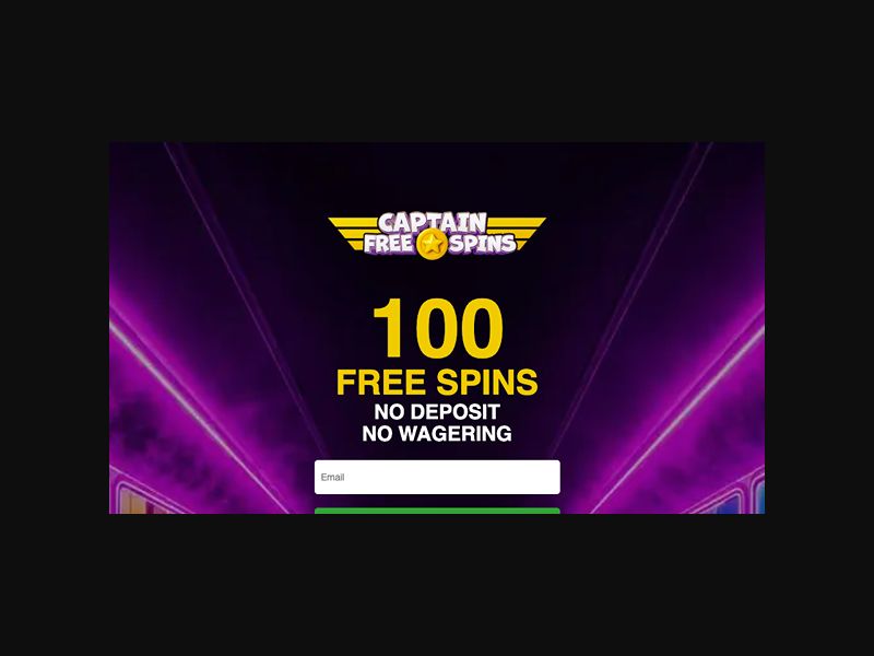 Captain Free Spins - Sweeps - CPL (UK)