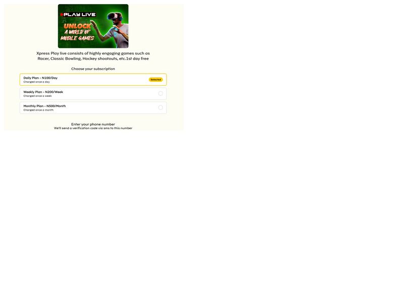 Playlive MTN