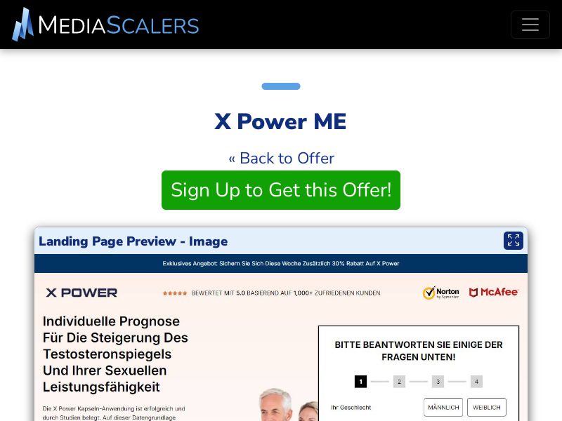 X Power ME {+DTC, Alt-Landers} (Event Tracking) [DE, AT, CH]