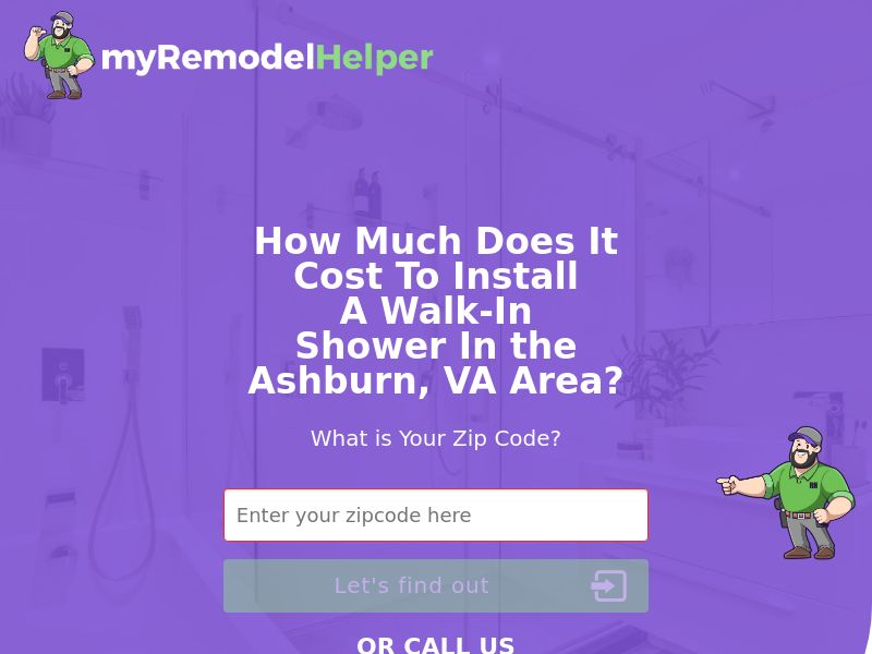 My Remodel Helper Walk in Shower - US - (Proof Needed)