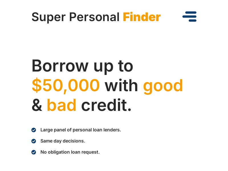 Super Personal Finder *Creative required*