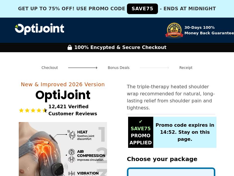 ! NEW OFFER - OptiJoint - DTC [DE,AT] (Social,Banner,Native,Push,SEO,Search,Brand Bidding) - CPA