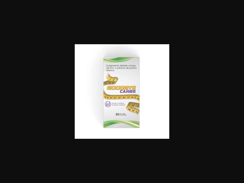Goodbye Carbs - slimming capsules | low price