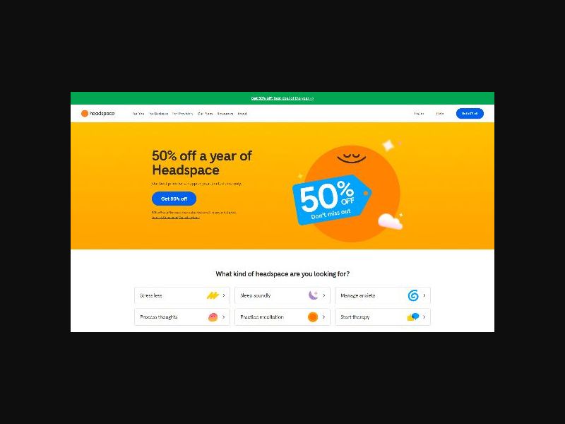 Headspace - Mental Health App - RevShare (US)
