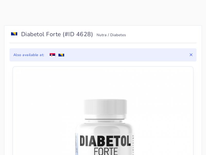 Diabetol Forte