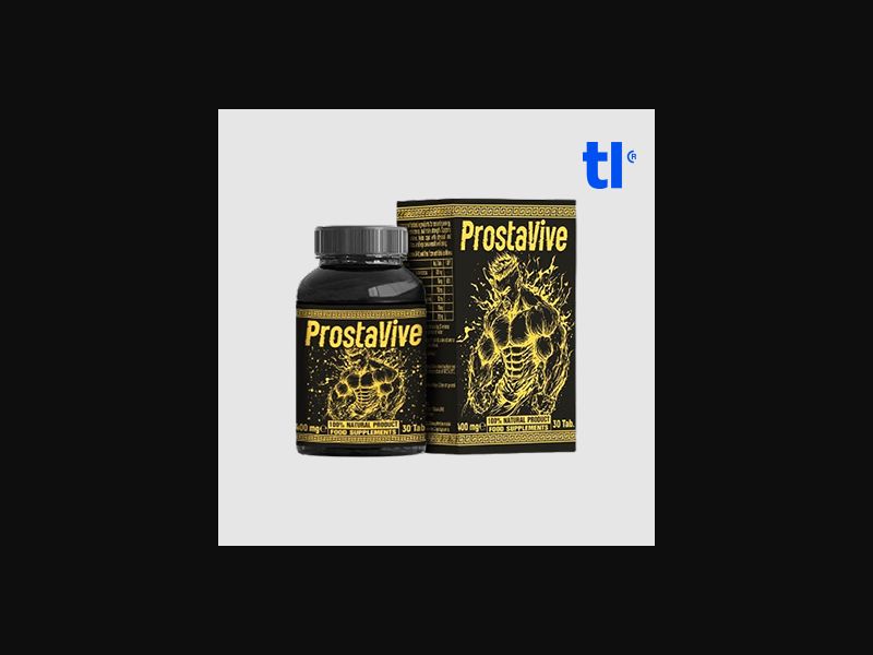  ProstaVive - cpa - cod - health - nutra