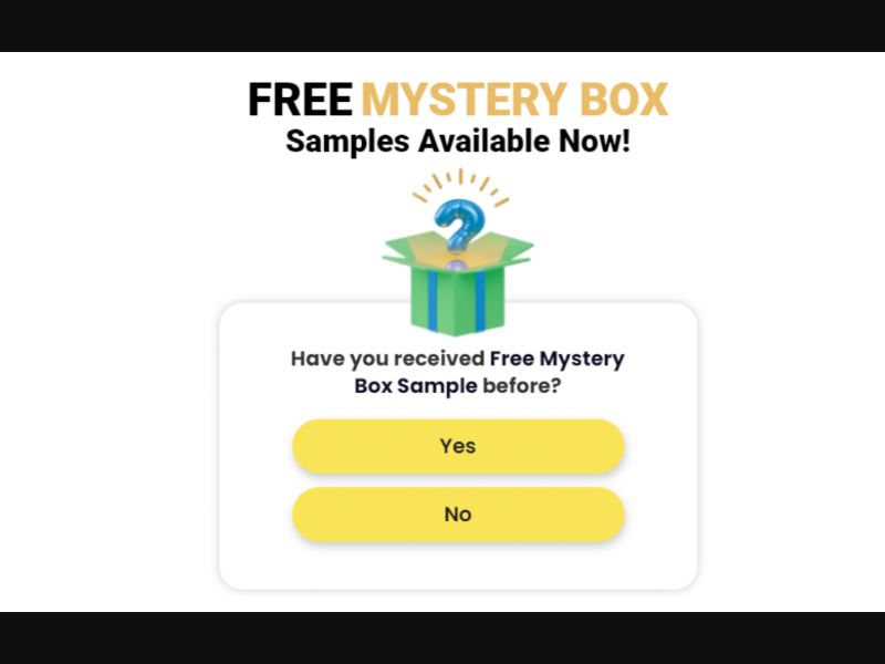 freesamplesprousa Get Mystery Box - US