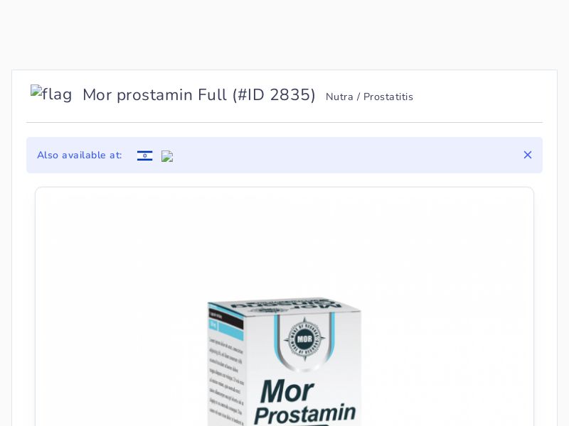 Mor prostamin Full