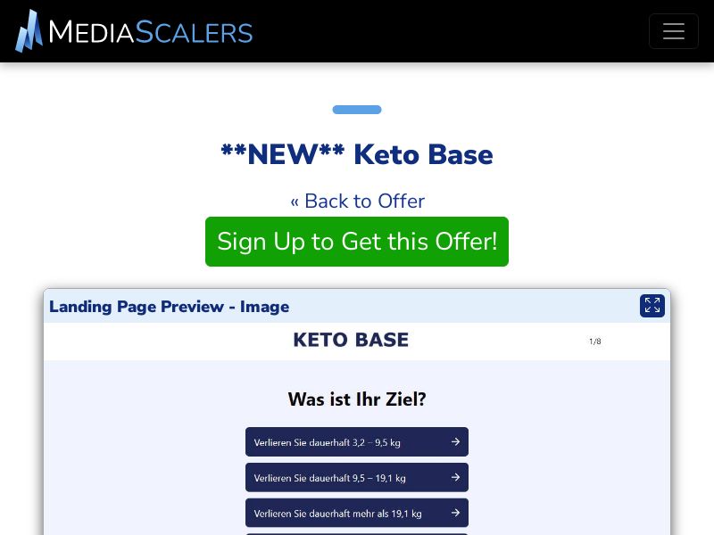 Keto Base {+Quiz} (Event Tracking) [DE, AT]