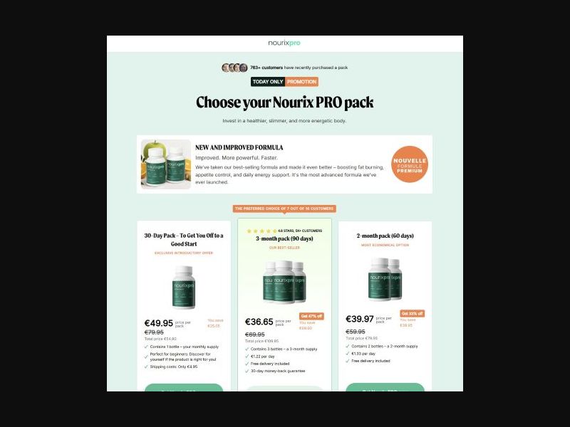 Nourix Pro - Diet [FR] (Banner,Native,Social,Search,SEO,Brand Bidding) - CPA 