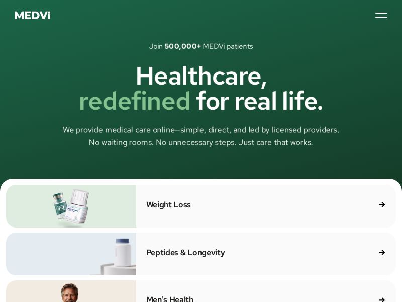 GLP1 - Medvi - US - CPA - Desktop/mWeb - Content, Display, Search, Social (Pre-approval Required)