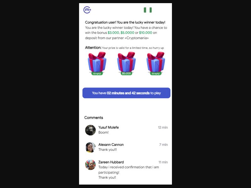 [MOB] Crypto Mania /NG CPI