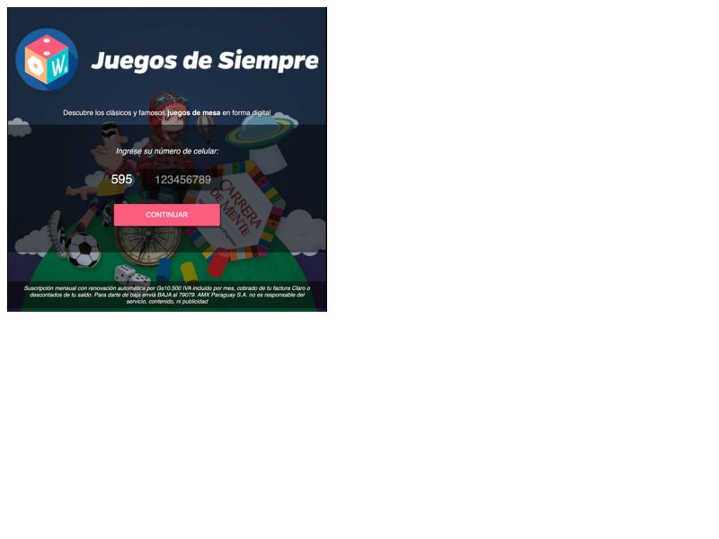 Juegos de siempre Claro