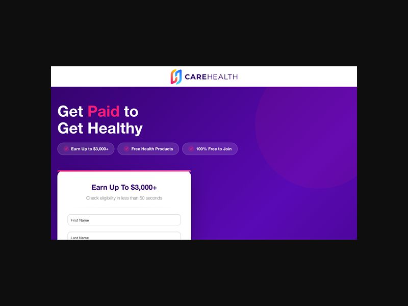 Care Health Source - Clinical Trials - RevShare (US)
