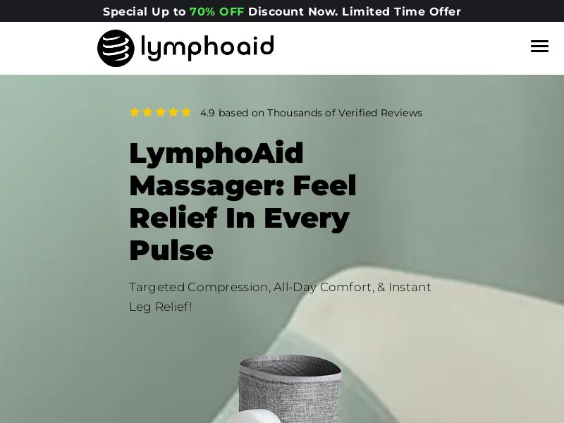 LymphoAid Massager [US] (Social,Banner,Native,Push,SEO,Search,Brand Bidding) - CPA