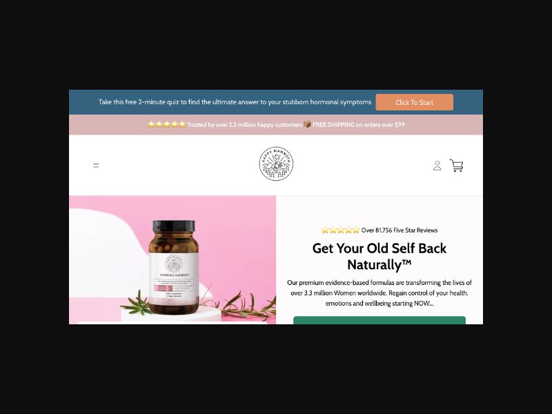 Happy Mammoth - Natural Health Supplements - RevShare (US)