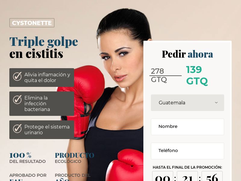 Cystonette GT (cystitis) - 139 GTQ