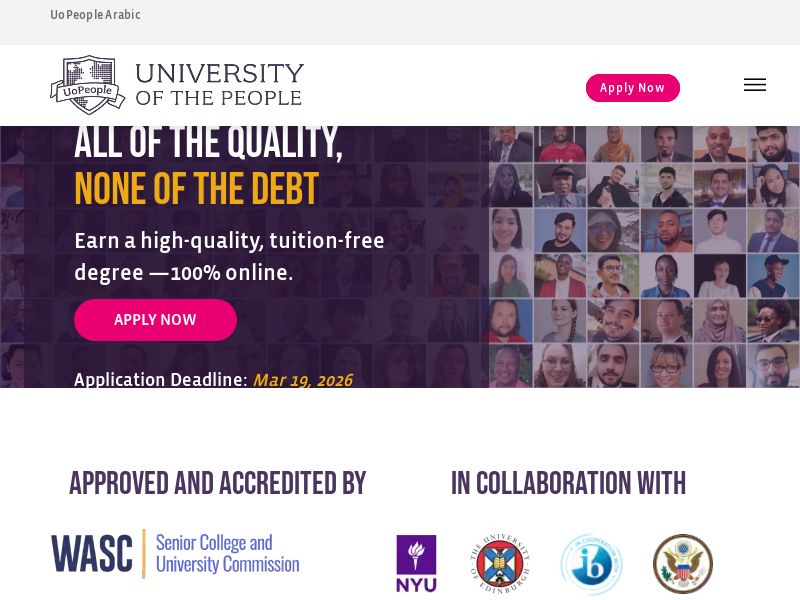 University of the People US [DUPLICATED]